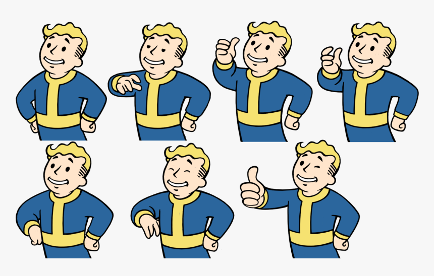 Transparent Vault Clipart - Fallout 4 Vault Boy Perks, HD Png Download, Free Download