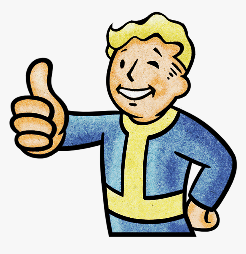 Countdown To Launch Fallout 76 Playstation Rh Playstation - Thumbs Up Fall Out Boy, HD Png Download, Free Download