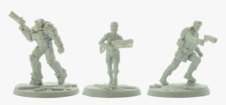 Fallout Wasteland Warfare Miniatures, HD Png Download, Free Download