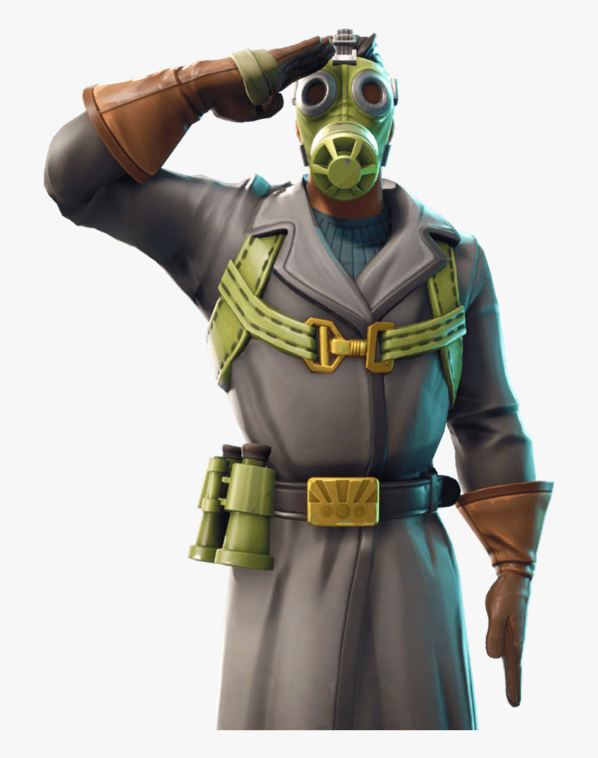 Fortnite Skins Png -sky Stalker Outfit Featured Image - Fortnite Gas Mask Skin, Transparent Png, Free Download