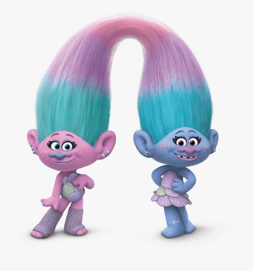 Satin And Chenille Trolls, HD Png Download, Free Download