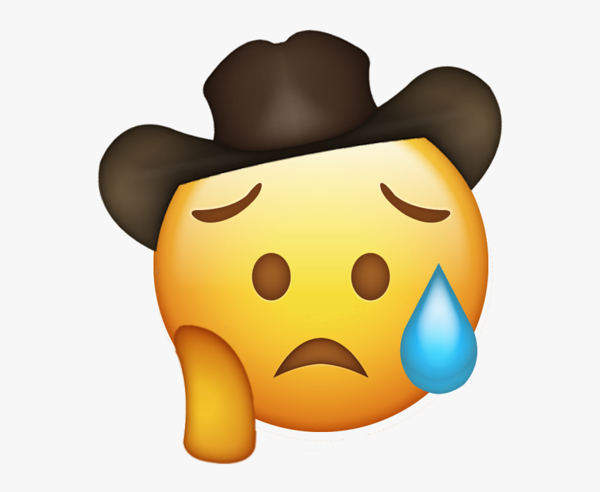 Cowboy Emoji Transparent - Emojis With Cowboy Hat, HD Png Download is free ...