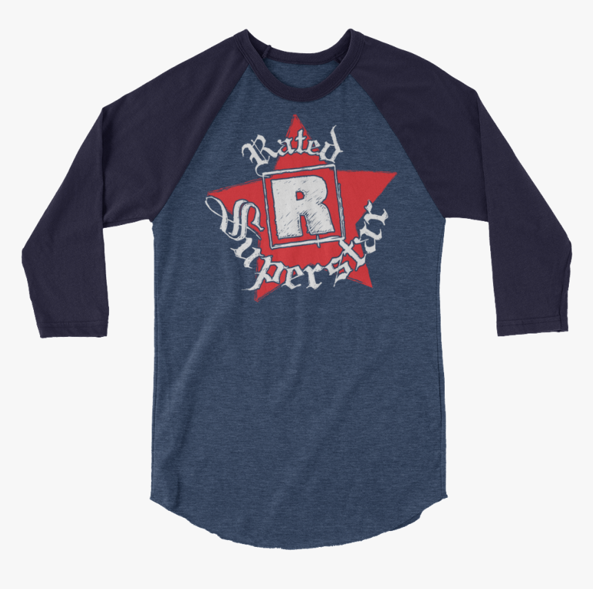 Edge "rated R Superstar - Nasa Raglan Shirt, HD Png Download, Free Download