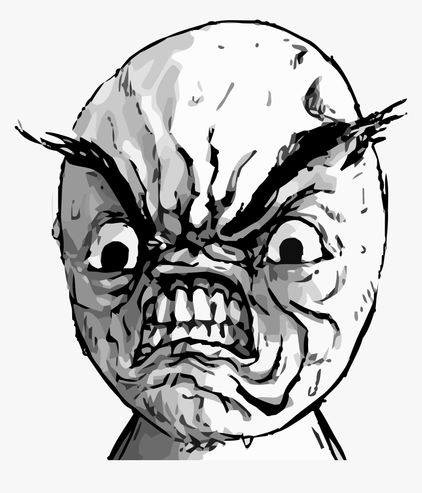 Rage Face By Rober Raik-d4e0fxk Rage Face Meme , Png, Transparent Png, Free Download