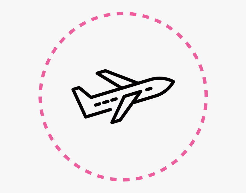 Travel Icon Png Pink, Transparent Png, Free Download