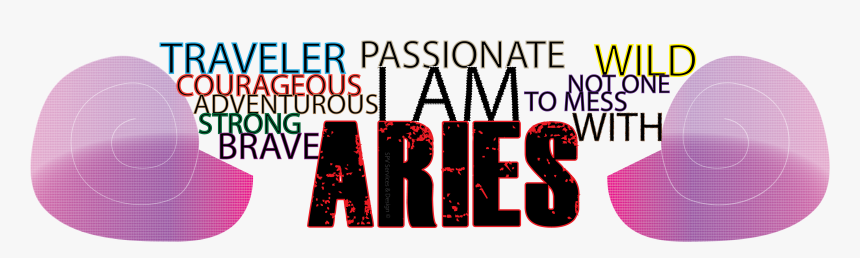 I Am Aries - Graphic Design, HD Png Download, Free Download