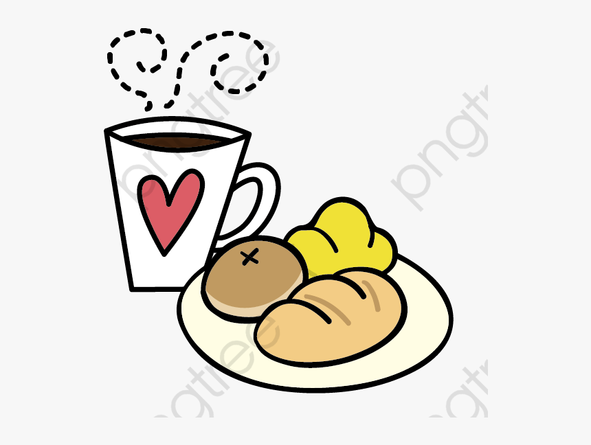Breakfast Clipart Cartoon - Cartoon Breakfast Png, Transparent Png, Free Download