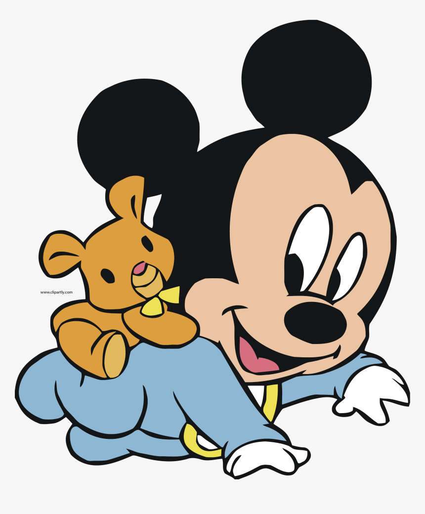 Baby Mickey Png - Clipart Baby Mickey Mouse, Transparent Png, Free Download