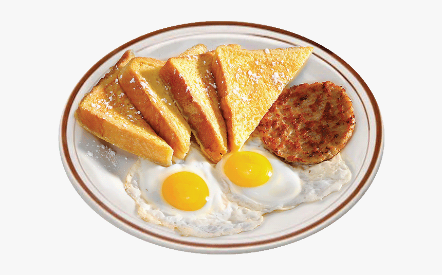 Griddle Combo - French Toast With Egg Png, Transparent Png, Free Download