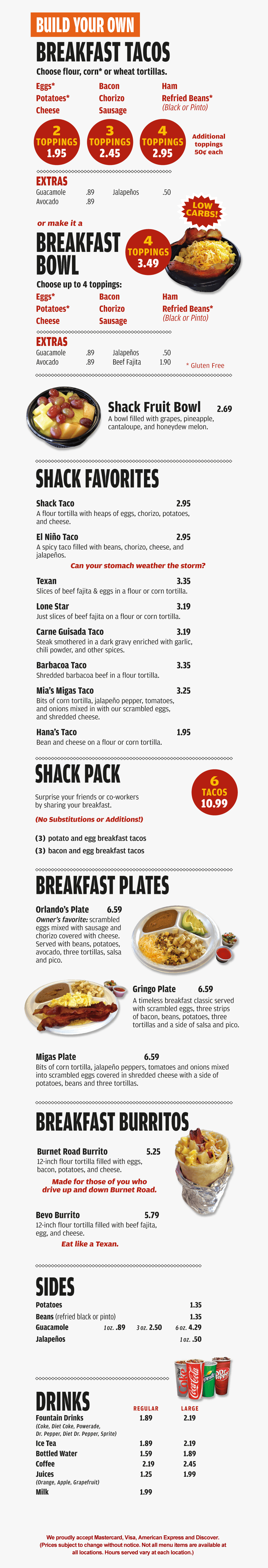 Rock Star Taco Shack Menu, HD Png Download, Free Download