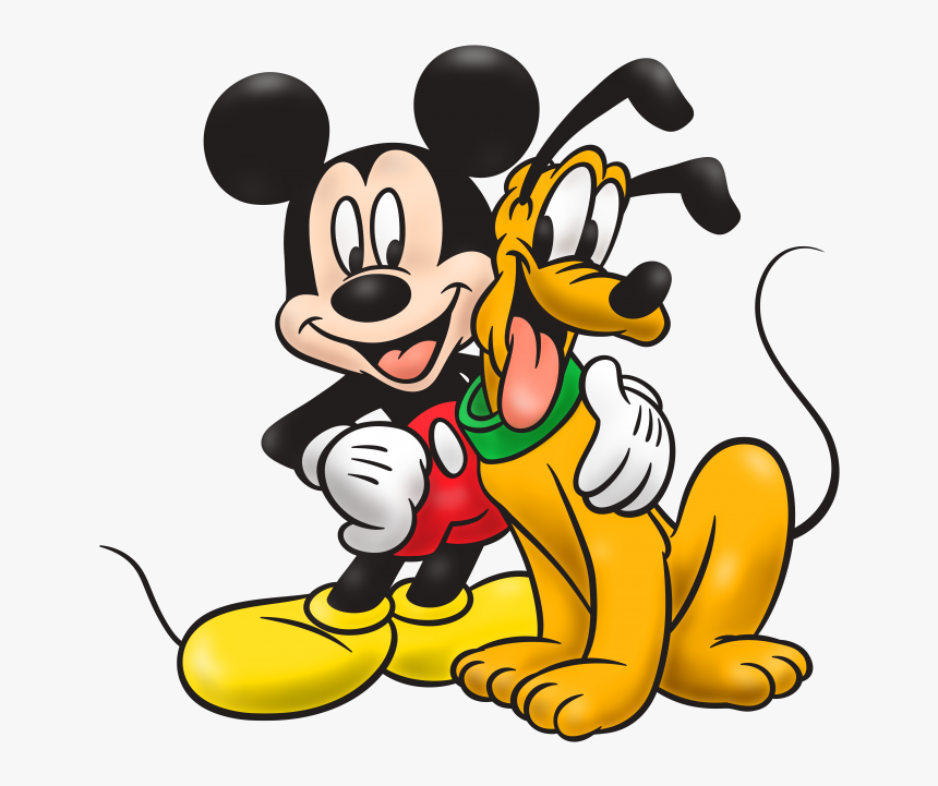 Transparent Mickey Png - Mickey And Pluto Coloring Pages, Png Download, Free Download