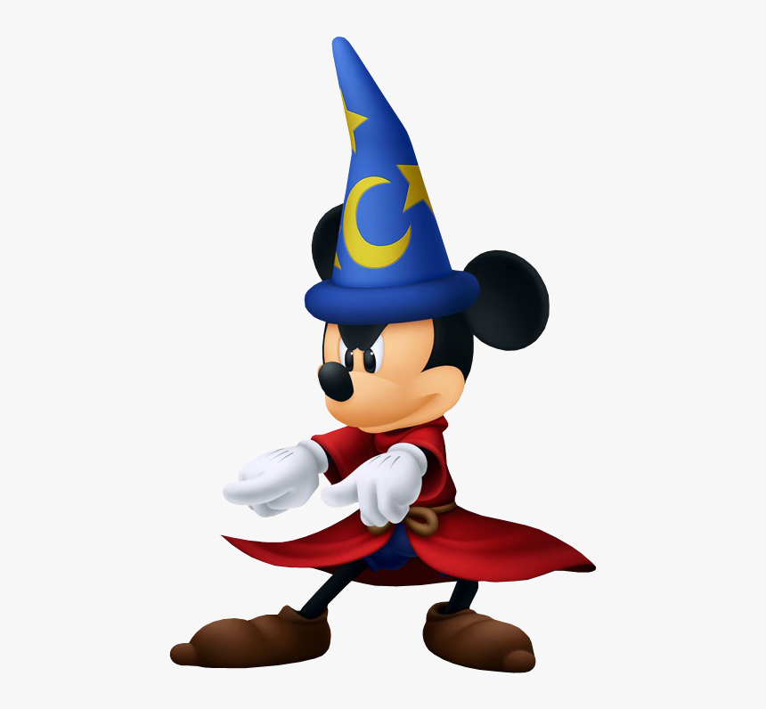 Sorcerer Mickey Png Picture - Disney Kingdom Hearts Mickey Mouse, Transparent Png, Free Download