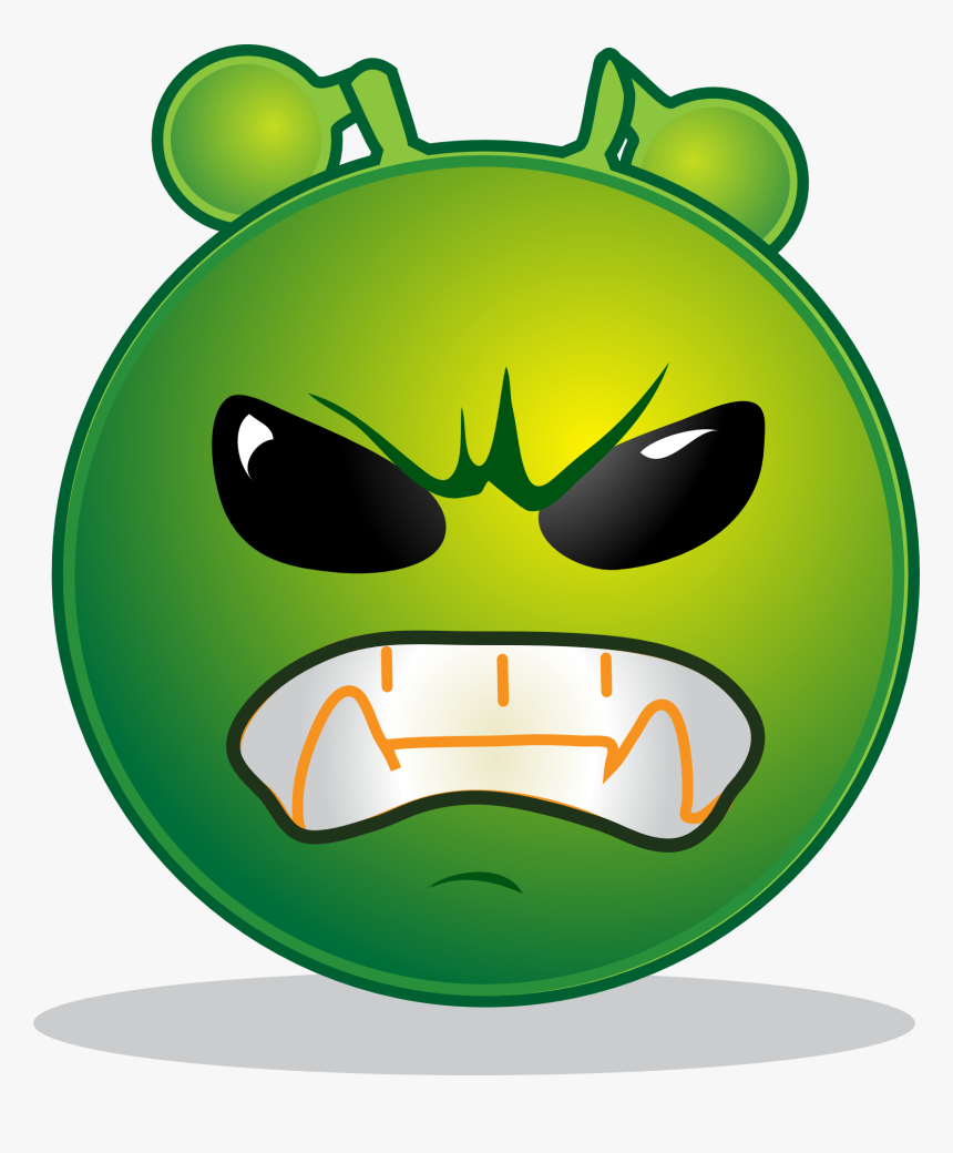 Alien, Smiley, Emoji, Emoticon, Emotions, Cartoon - Hate Clipart, HD Png Download, Free Download