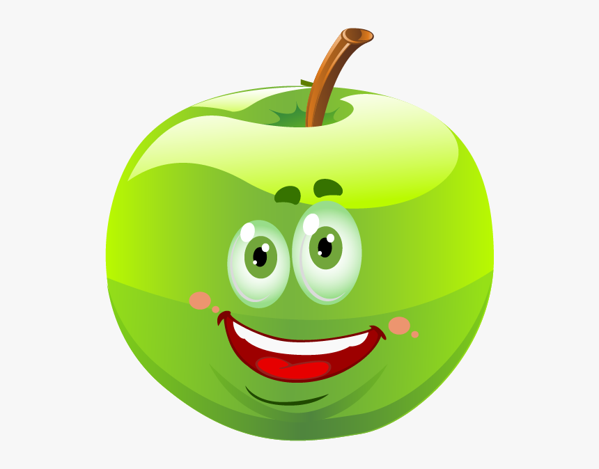 Green Apple Png Drawing, Transparent Png, Free Download