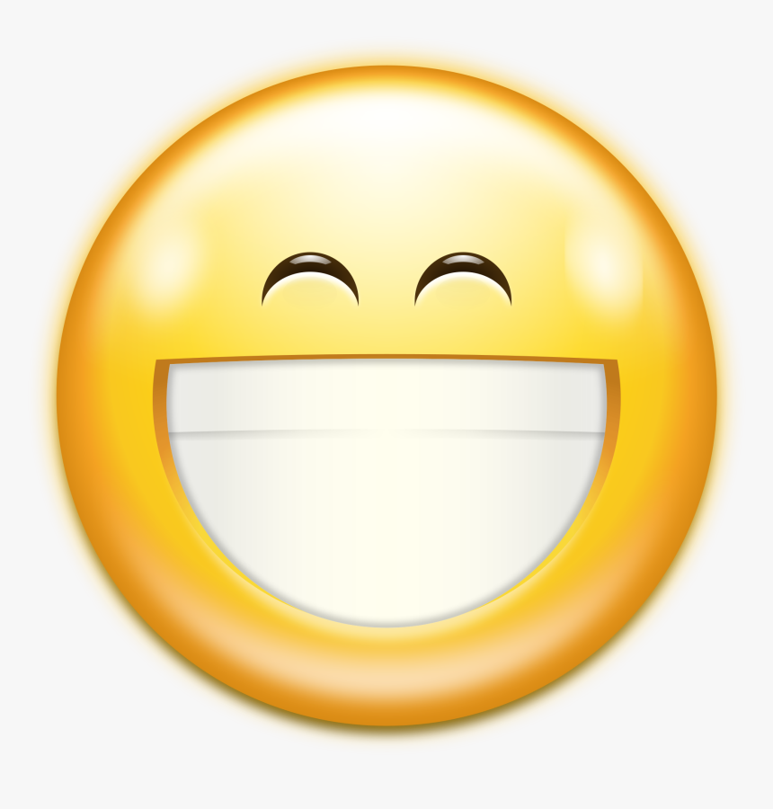 Big Smile Emoji Png, Transparent Png, Free Download