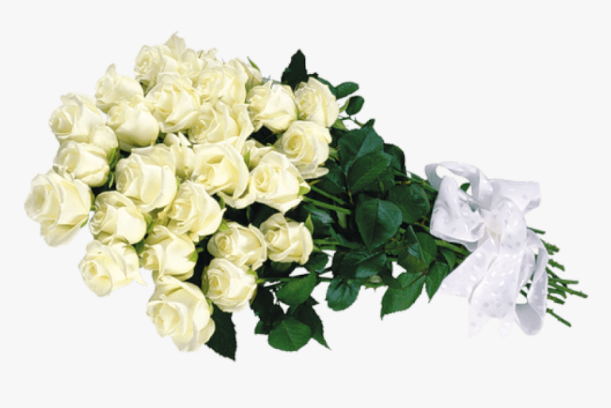 Bouquet Of White Roses Png - Bunch Of White Rose Png, Transparent Png, Free Download