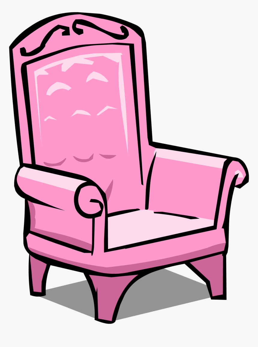 Throne Clipart Pink - Princess Throne Png, Transparent Png, Free Download