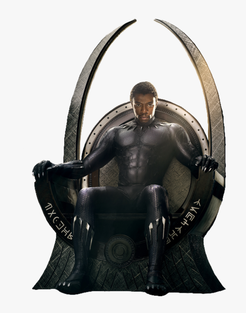 Black Panther On The Throne , Png Download - Black Panther On Throne, Transparent Png, Free Download