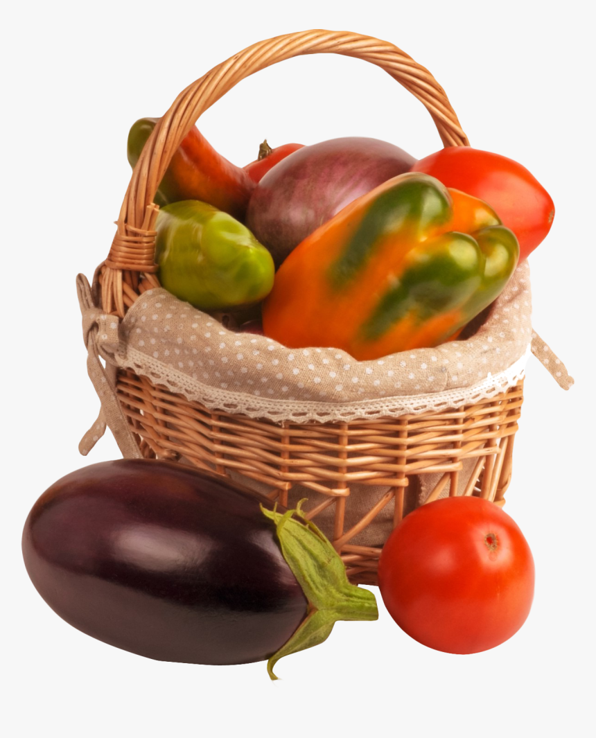 Vegetable Basket Png Image - High Resolution Vegetable Hd, Transparent Png, Free Download