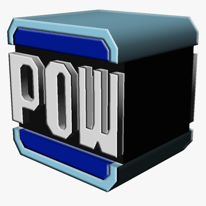 Download Zip Archive - Pow Box Mario Kart Wii, HD Png Download, Free Download
