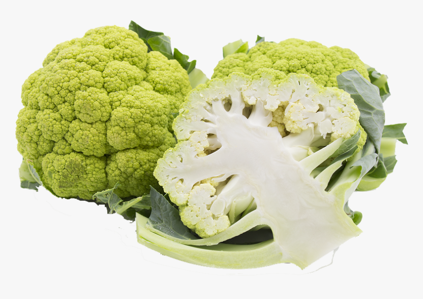 White Cauliflower Png Photo Background - Green Cauliflower, Transparent Png, Free Download