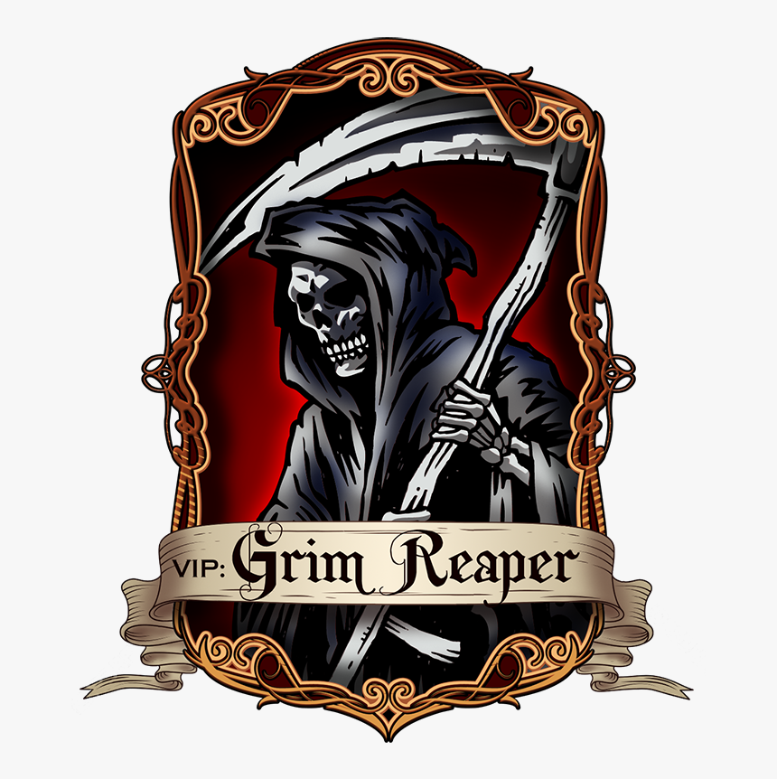 Transparent Vip Png - Reaper Transparent Grim Reaper Png, Png Download, Free Download