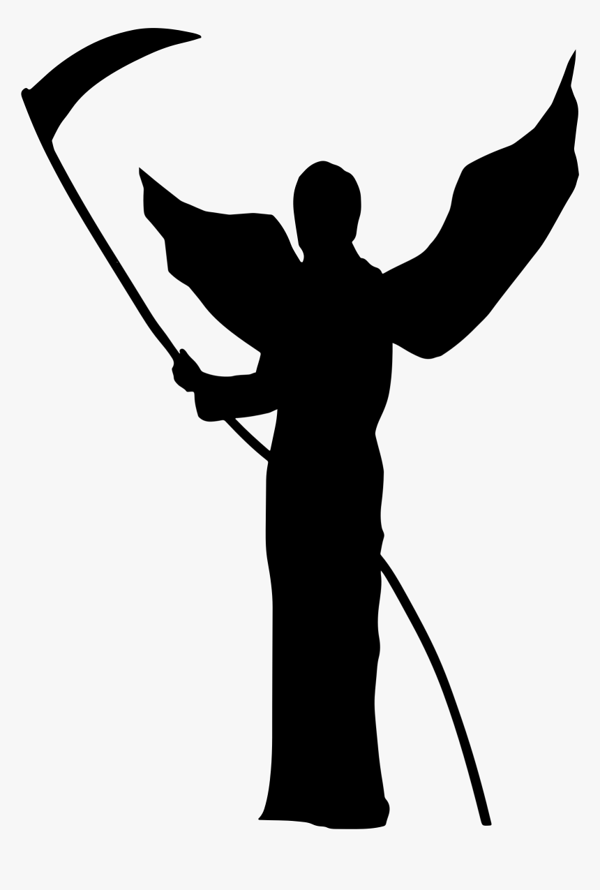 Grim Reaper Png - Grim Reaper Silhouette Png, Transparent Png, Free Download