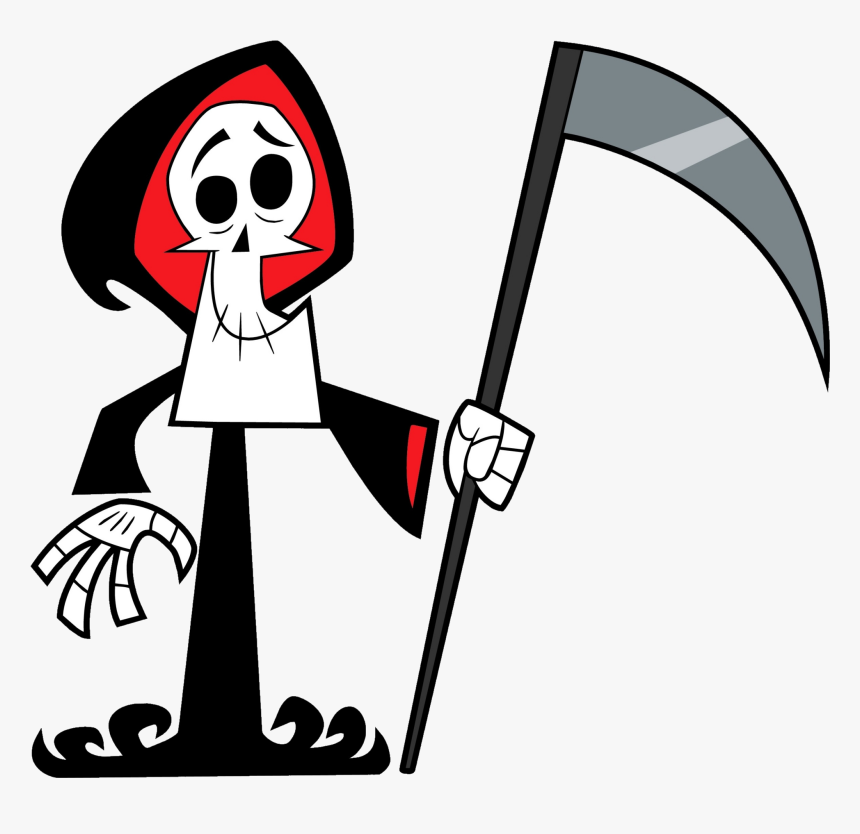 Female Clipart Grim Reaper - Grim Reaper The Grim Adventures Of Billy, HD Png Download, Free Download