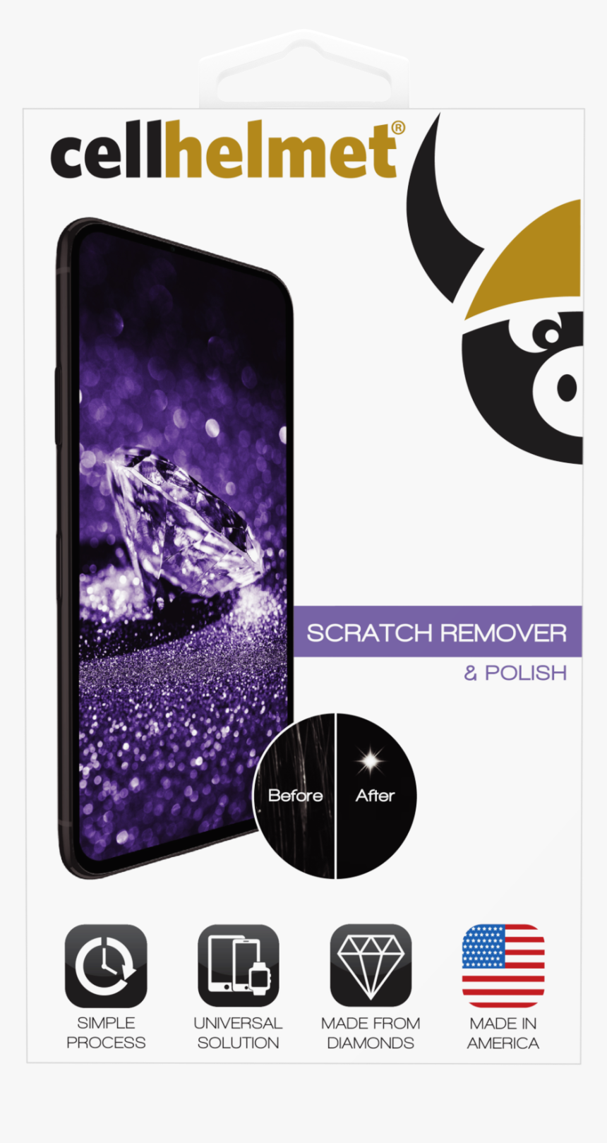 Cellhelmet Scratch Remover For Iphone And Galaxy - Cellhelmet Liquid Glass, HD Png Download, Free Download