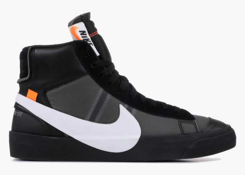 Grim Reaper Png - Nike Blazer Mid Off White Grim Reaper, Transparent Png, Free Download