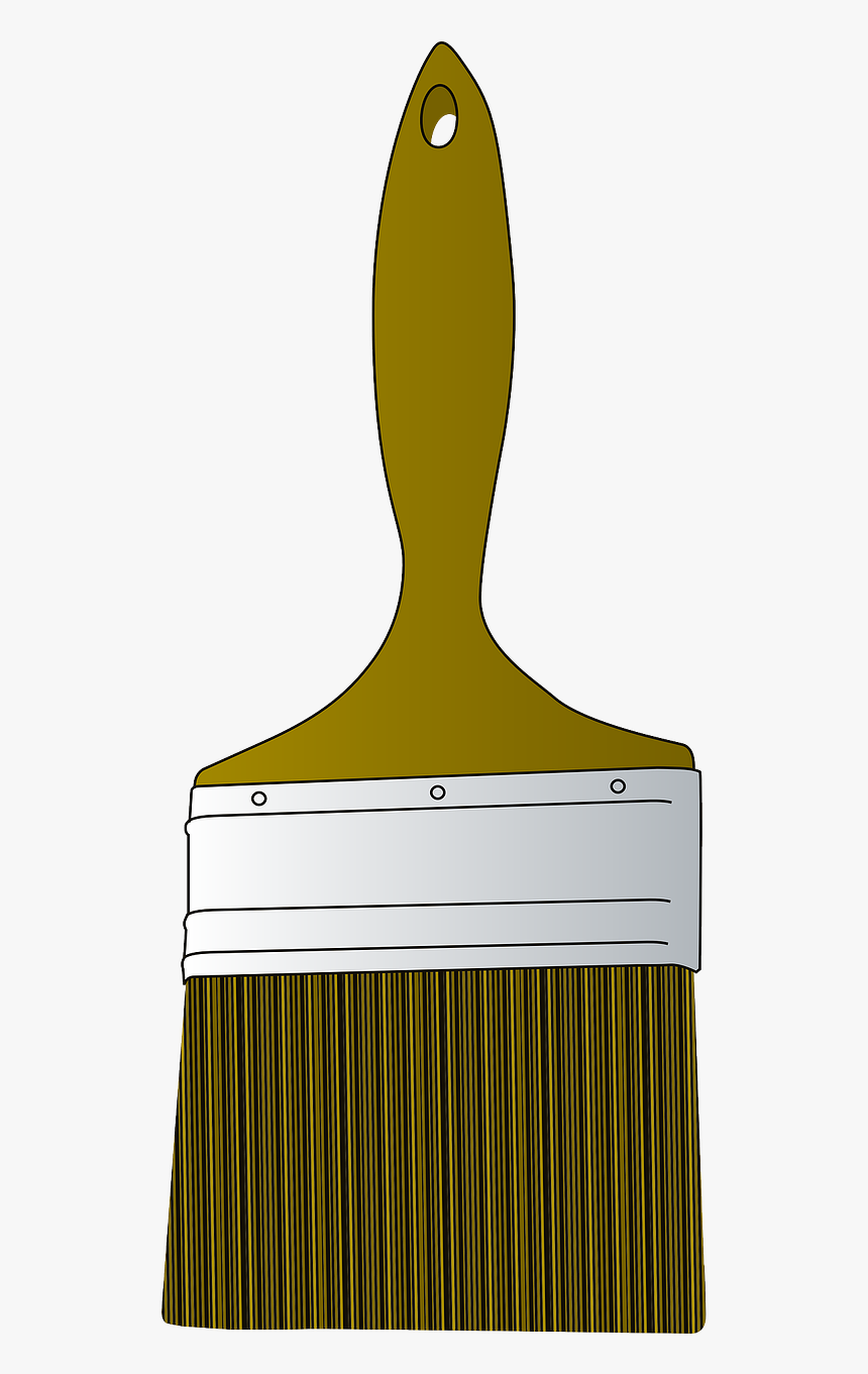 Large Paint Brush Clip Art, HD Png Download, Free Download