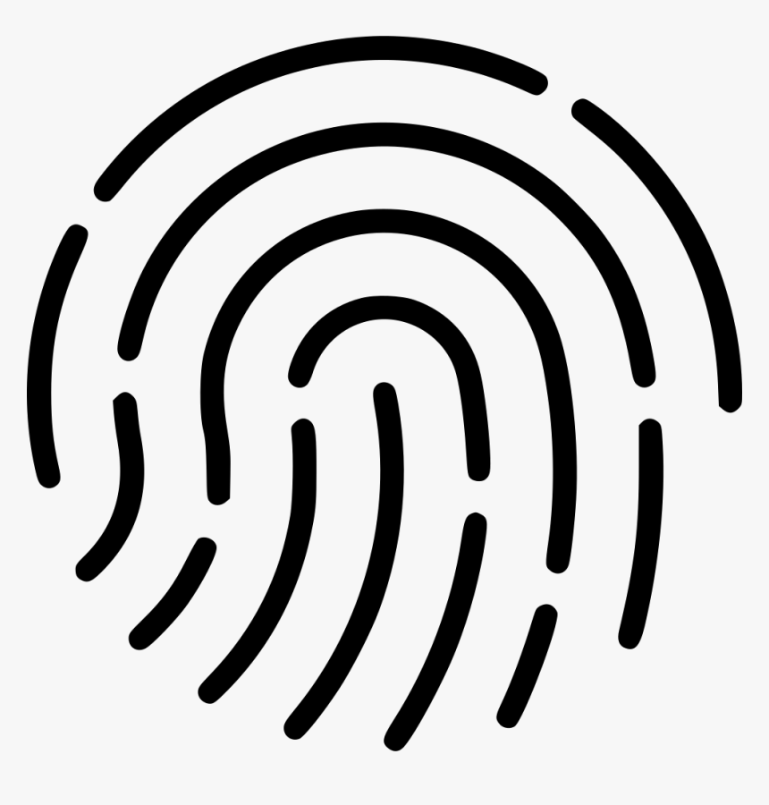 Fingerprint - Fingerprint Icon Svg, HD Png Download, Free Download