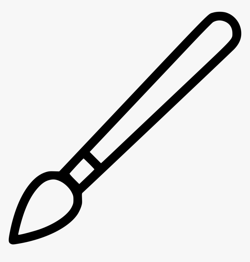 Tassel Brush Paintbrush Tool - Scissors, HD Png Download, Free Download