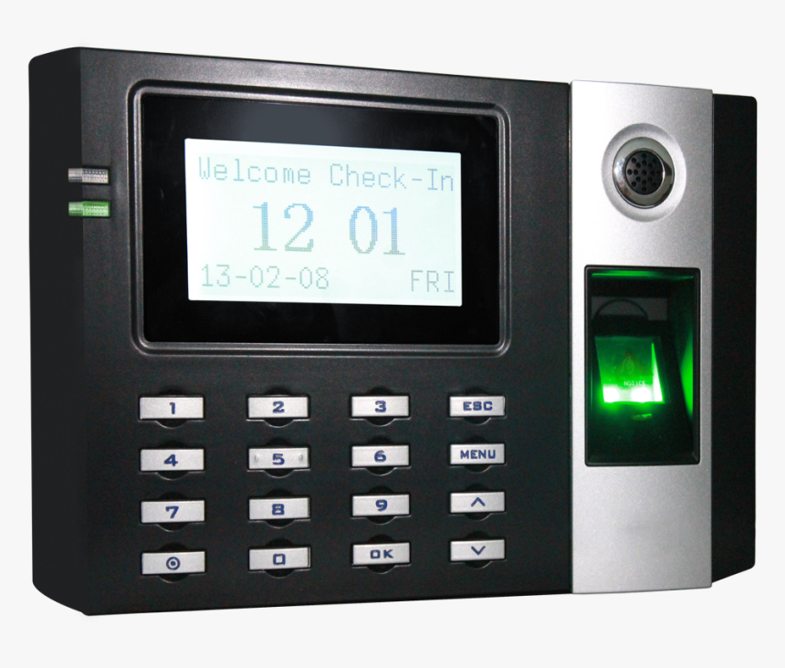 E9 Biometric Fingerprint Reader - Biometric Time Attendance Machine, HD Png Download, Free Download