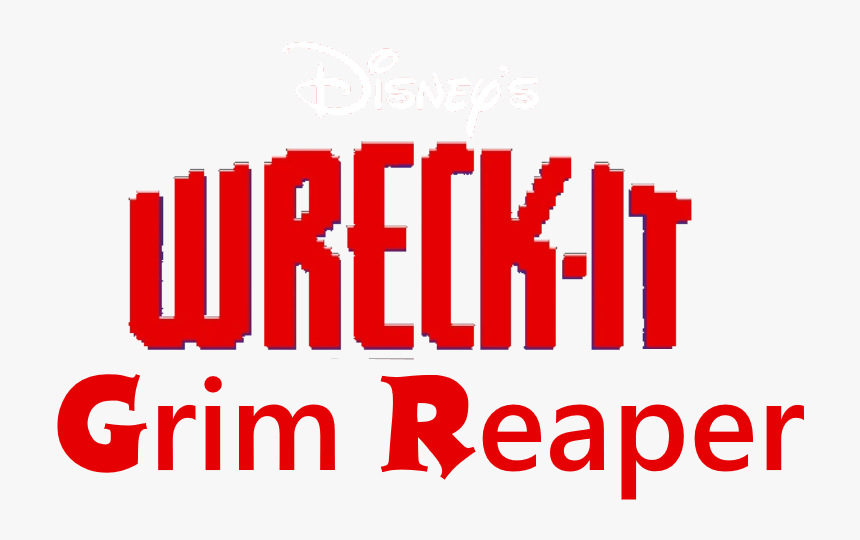 Wreck-it Grim Reaper Logo - Wreck It Ralph, HD Png Download, Free Download