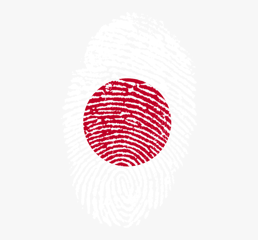 Japan, Flag, Fingerprint, Country, Pride, Identity - Disney Fingerprint, HD Png Download, Free Download