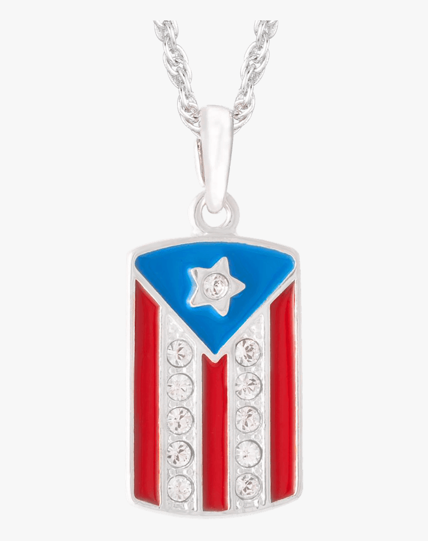 Puerto Rico Flag Pendant"
 Class= - Pendant, HD Png Download, Free Download