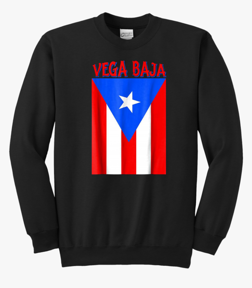 Puerto Rican Flag T Shirt - Crew Neck, HD Png Download, Free Download