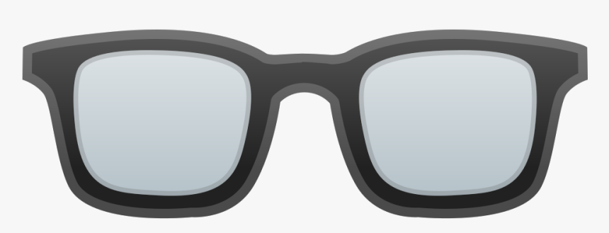 Glasses Icon - Glasses Emoji Png, Transparent Png, Free Download