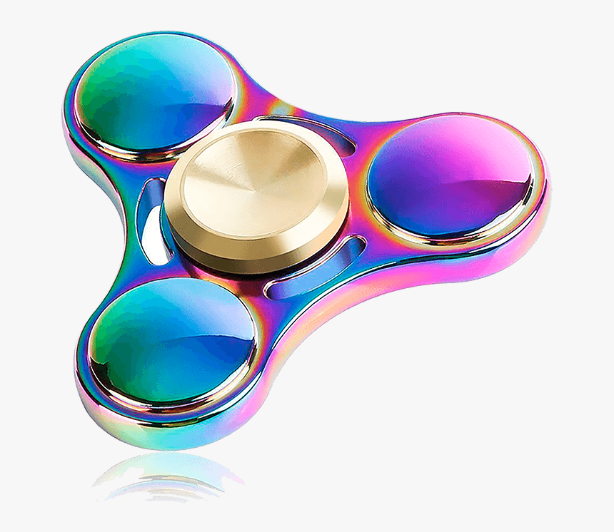 Rainbow Fidget Spinner Png Free Download Png Icon - Best Fidget Spinner, Transparent Png, Free Download