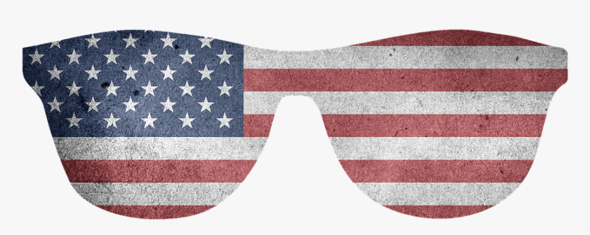 Usa, Shades, Sunglasses, American Flag - American Flag With 4 Corner Grommets, HD Png Download, Free Download