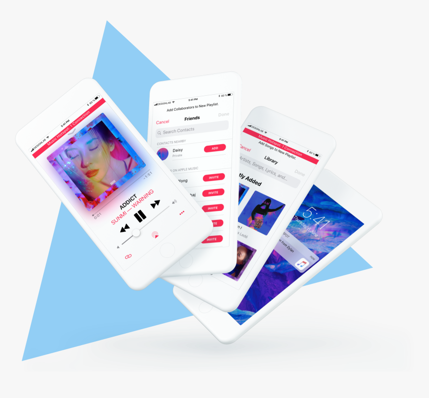 Apple Music Hero Image V4 - Brochure, HD Png Download, Free Download