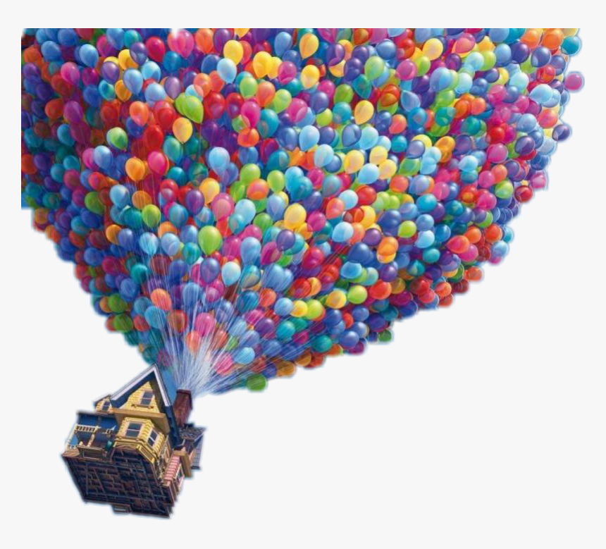 #up #home #globos #cute #emotions - Home Balloons, HD Png Download, Free Download