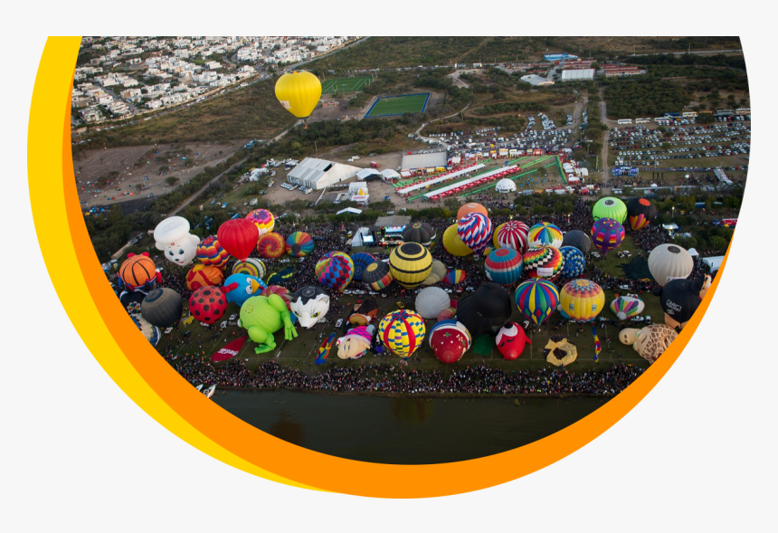 Festival Internacional Del Globo” - Aerial Photography, HD Png Download, Free Download