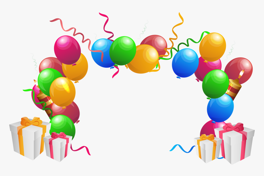 Globos Colores Png - Happy Birthday Balloon Png, Transparent Png, Free Download
