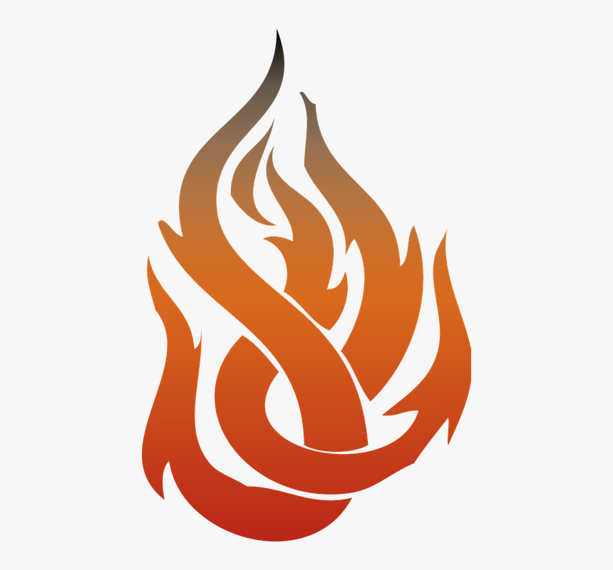 Racing Flames Cliparts 12, Buy Clip Art - Flame Tattoo Png, Transparent Png, Free Download