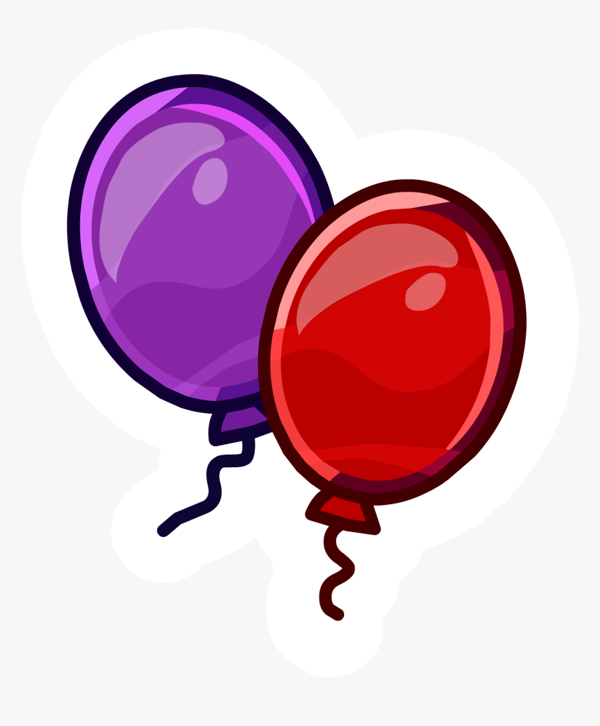 Anniversary Balloons Pin Icon - Club Penguin Balloons, HD Png Download, Free Download