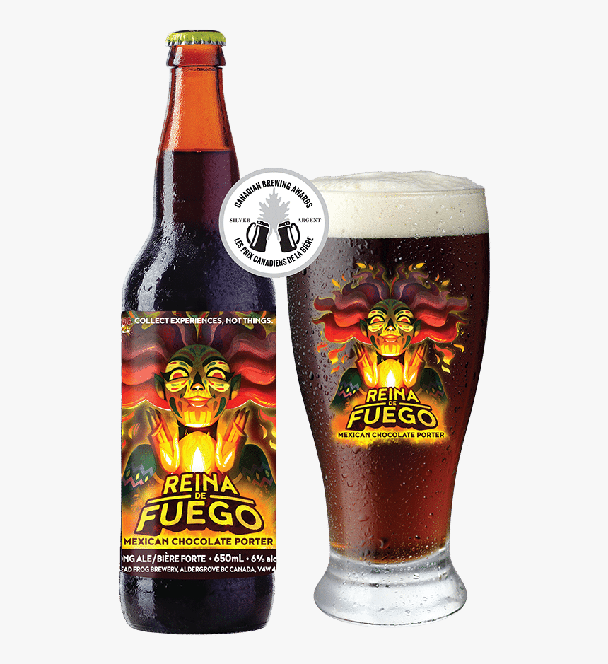 Reina De Fuego Mexican Chocolate Porter - Dead Frog Nutty Uncle, HD Png Download, Free Download