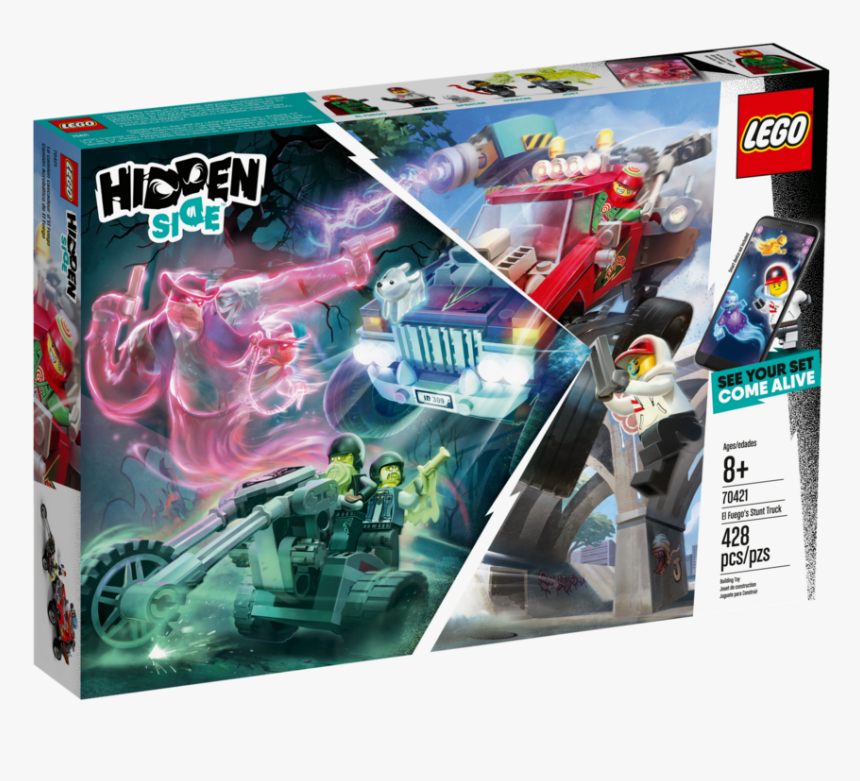 Lego Hidden Side Stunt Truck, HD Png Download, Free Download
