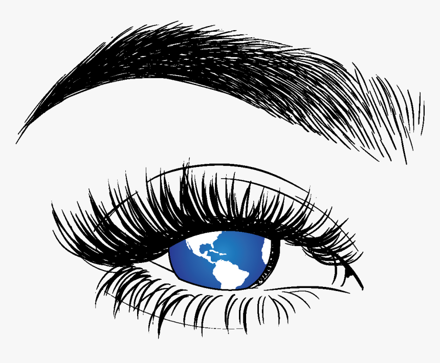 Eye-shadow - Transparent Eyelash Drawing Png, Png Download, Free Download